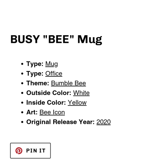 Rae Dunn Busy Bee Mug - Picture 4 of 4